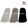 YS-43 Colorful Custom Invisible Non-Skid Yoga Socks/Grip Women Five Toe Socks Manufacturer
